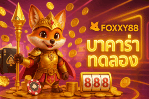 บาคาร่าทดลอง foxxy88